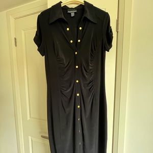 Frank Lyman dress, black, size 12